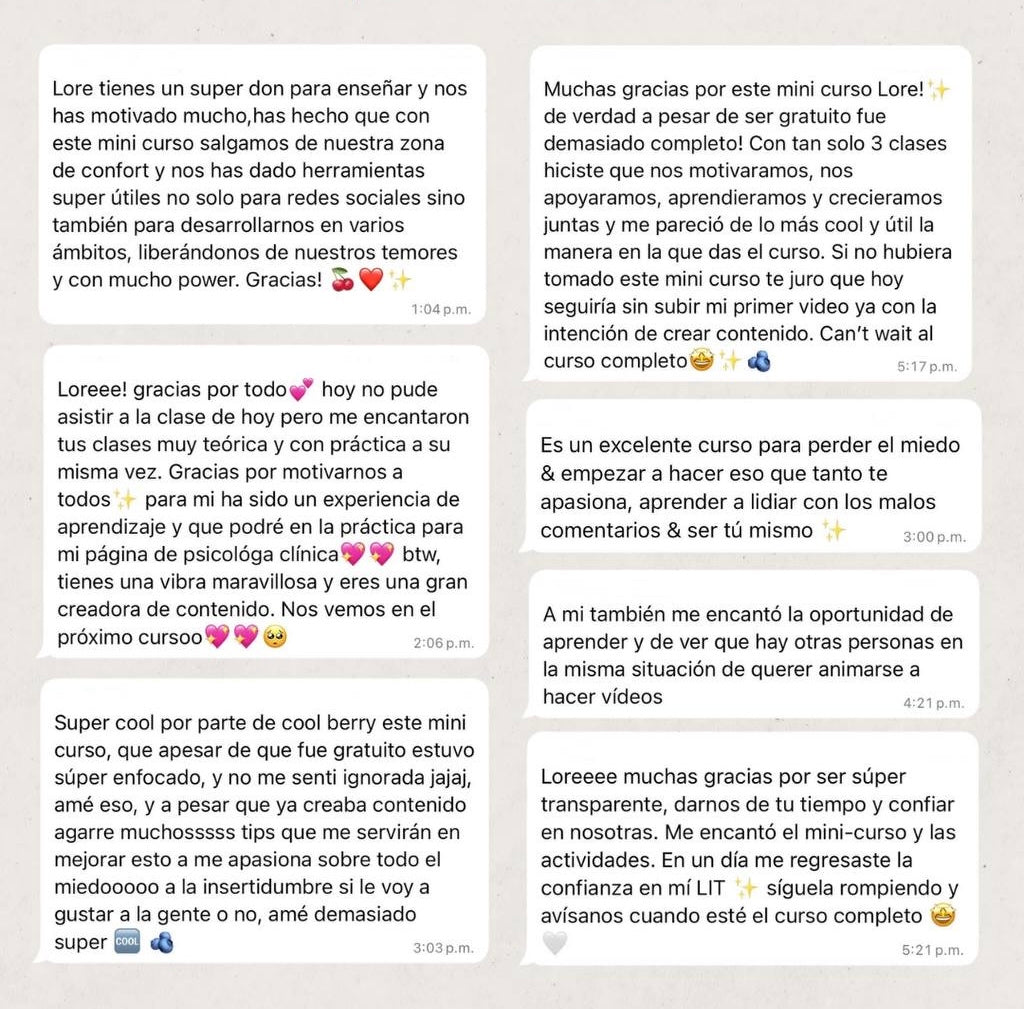 Don't be shy be cool